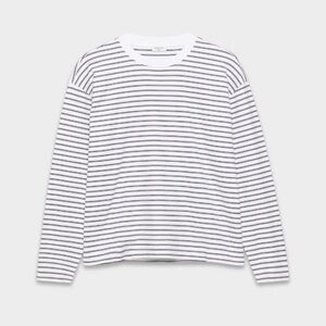 Aritzia Babaton Interlock Cotton Steps long sleeve